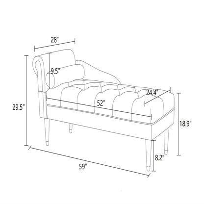 Poltrona da soggiorno in tessuto BlueFluffy