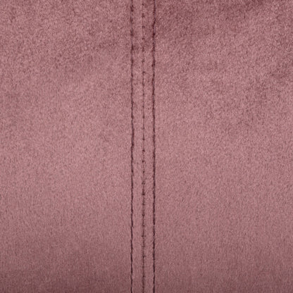 Divano a 3 posti Blush 76.25 in velluto con cuciture a canale e gambe in metallo per soggiorno