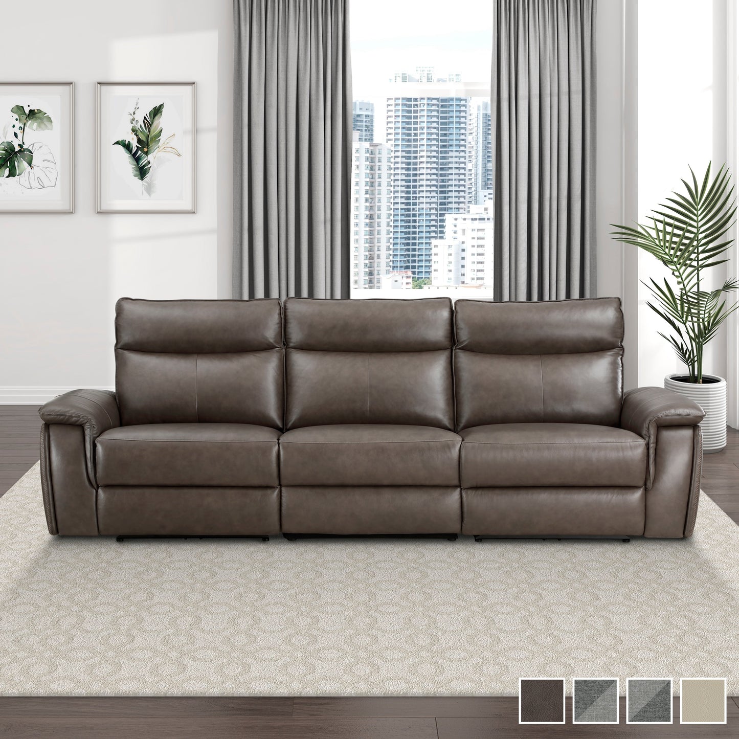 Divano reclinabile doppio Blythe Power