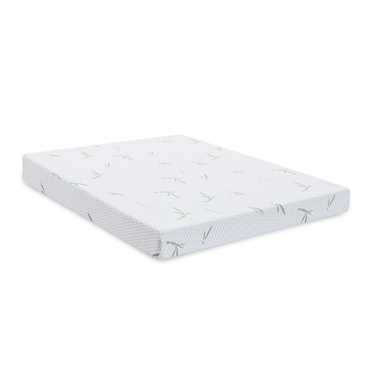 Materasso in memory foam a doppio strato Bodipedic Naturals da 10 pollici con rivestimento in rayon di bambù