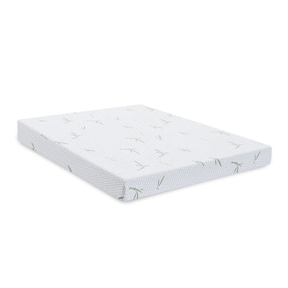 Materasso in memory foam a doppio strato Bodipedic Naturals da 10 pollici con rivestimento in rayon di bambù