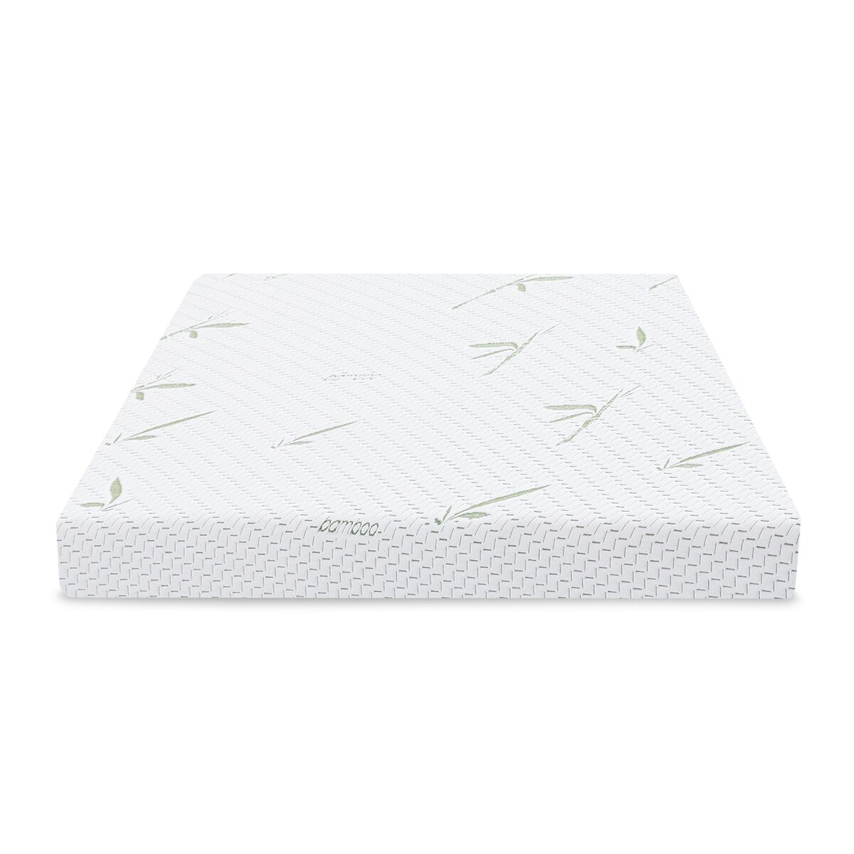 Materasso in memory foam a doppio strato Bodipedic Naturals da 10 pollici con rivestimento in rayon di bambù