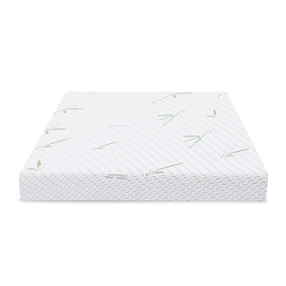 Materasso in memory foam a doppio strato Bodipedic Naturals da 10 pollici con rivestimento in rayon di bambù