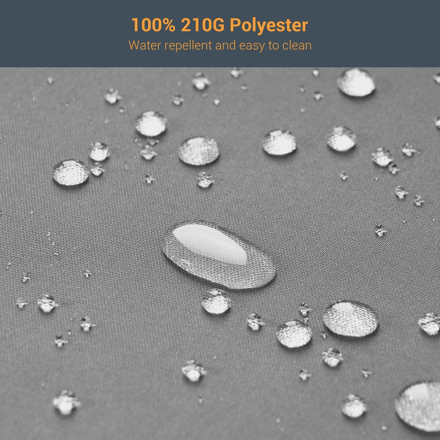 Set da bistrot per patio con sedia a dondolo da esterno Bonosuki da 3 pezzi con tavolino laterale