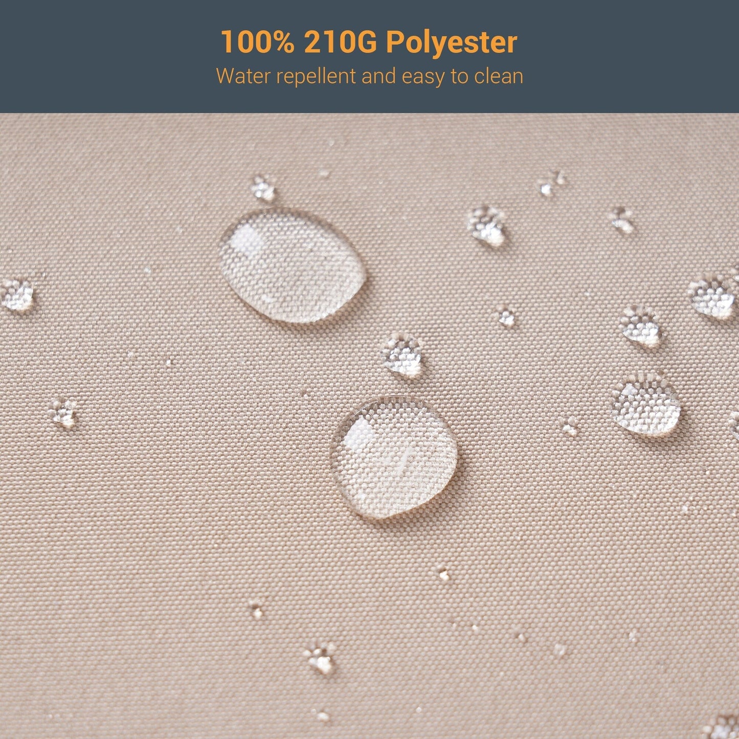 Set da bistrot per patio con sedia a dondolo da esterno Bonosuki da 3 pezzi con tavolino laterale