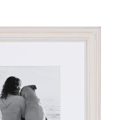 Kate and Laurel Bordeaux set di 10 cornici da parete in legno