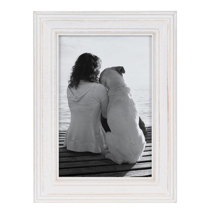 Kate and Laurel Bordeaux set di 10 cornici da parete in legno