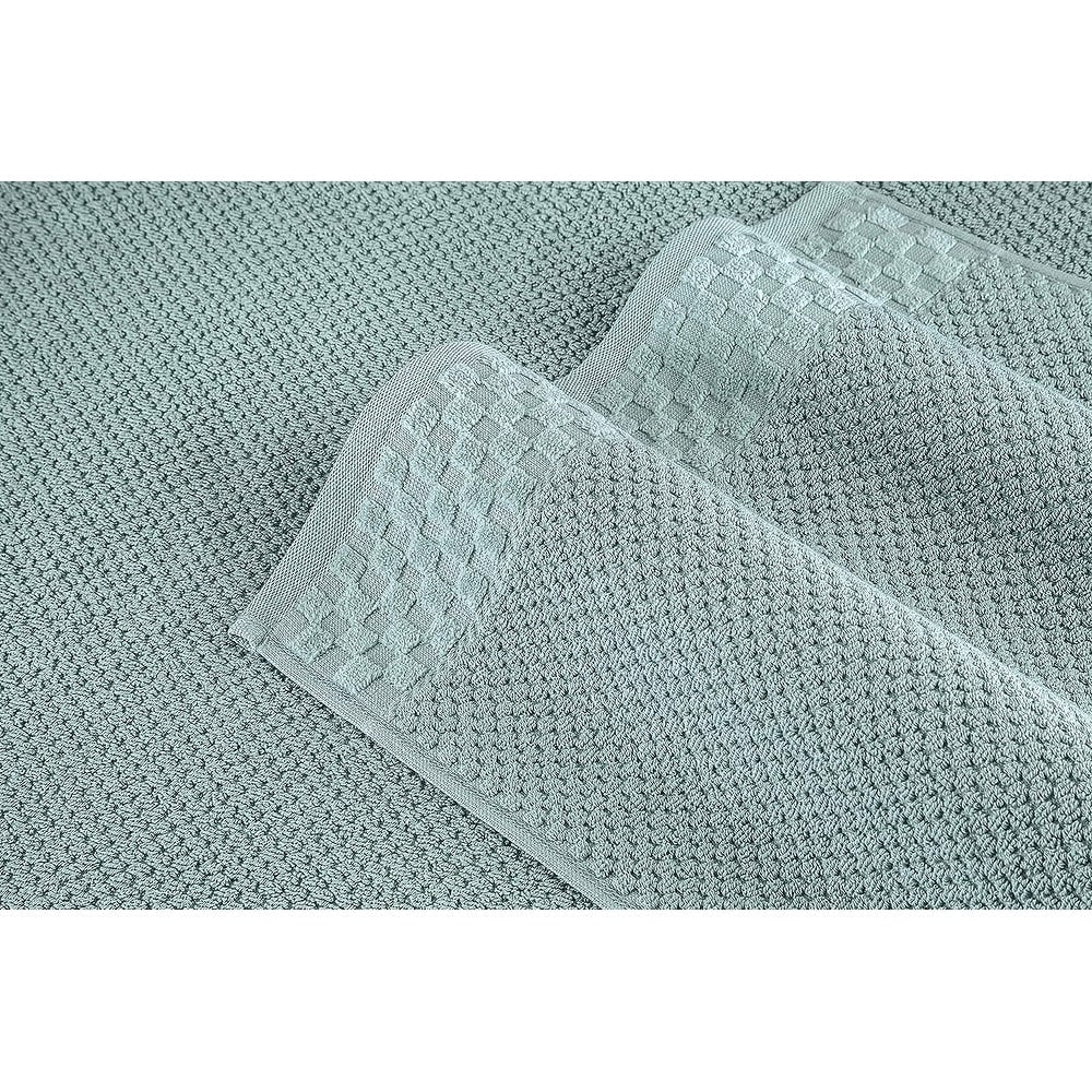 Collezione Boston Towel, lussuosi e morbidi asciugamani in cotone turco, 2 grandi asciugamani da bagno, 2 salviette e 2 asciugamani per le mani (set da 6)