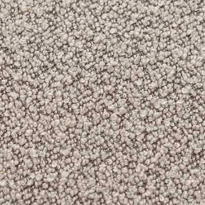 Divano a due posti imbottito in tessuto Boucle KINWELL con cuscini