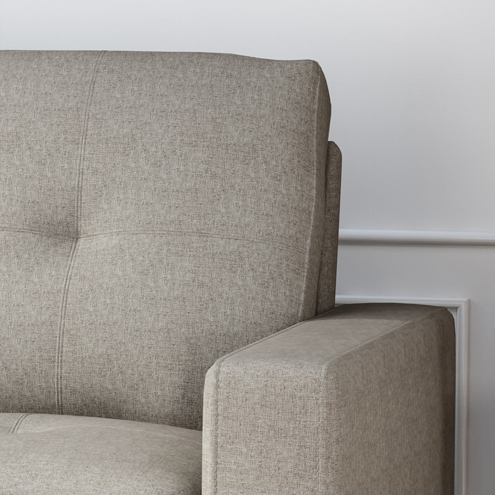 Divano a tre posti Bowden in poliestere di Christopher Knight Home