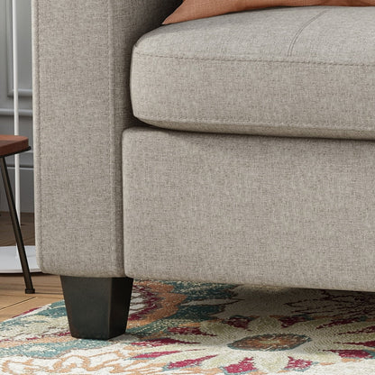 Divano a tre posti Bowden in poliestere di Christopher Knight Home