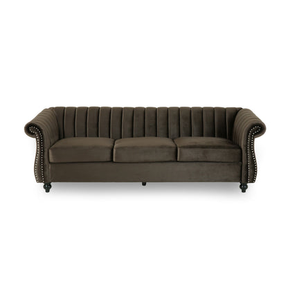 Divano in velluto Bowie Glam di Christopher Knight Home