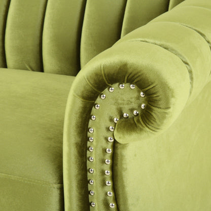 Divano in velluto Bowie Glam di Christopher Knight Home