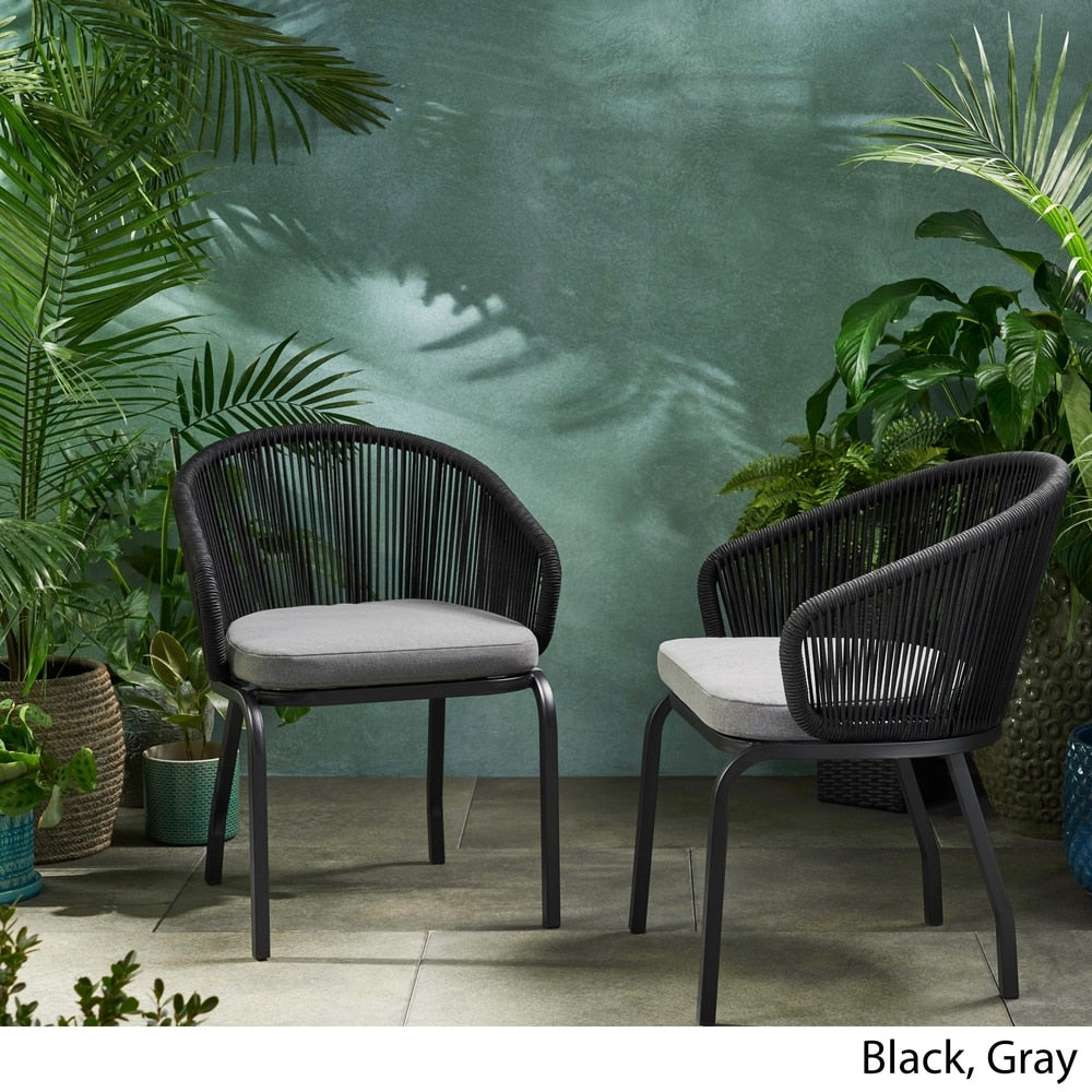 Poltrona da esterno Boynton (set da 2) di Christopher Knight Home