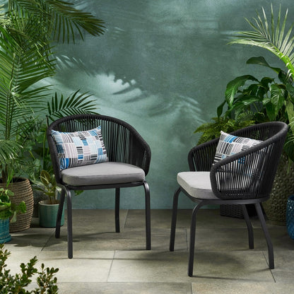 Poltrona da esterno Boynton (set da 2) di Christopher Knight Home