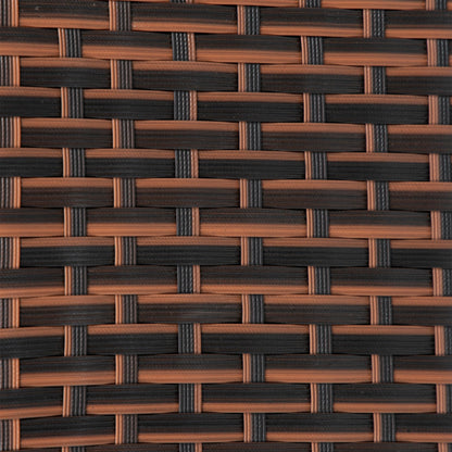 Set da patio bistrot in vimini Bradbury Outdoor da 3 pezzi con cuscini