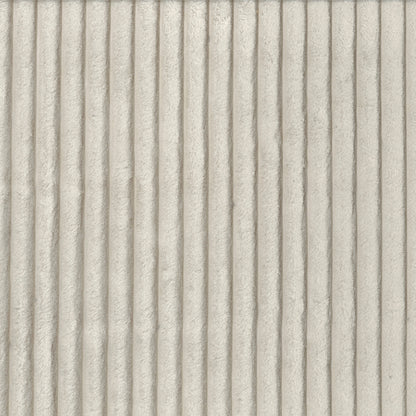 Poltrona reclinabile manuale girevole in velluto a coste Braidy