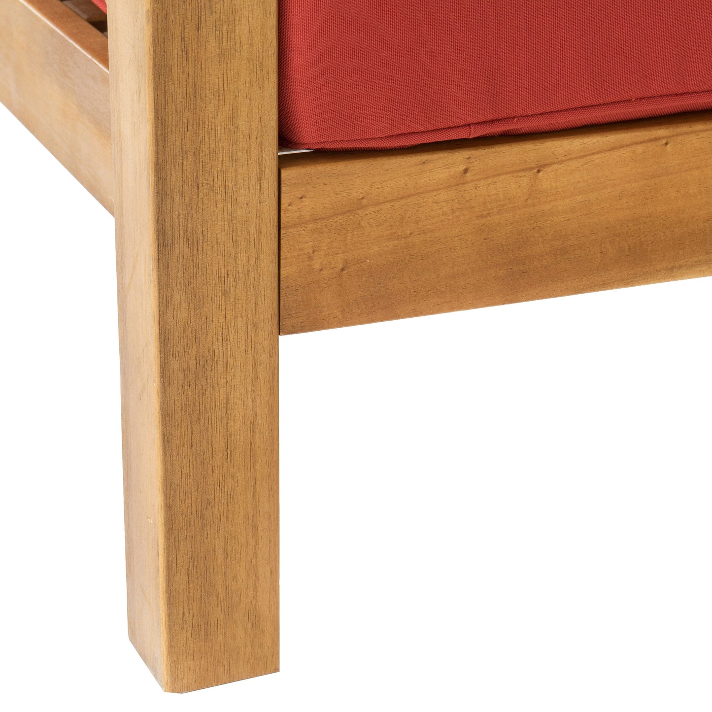 Set da esterno componibile Brava Acacia di Christopher Knight Home - 88,50 L x 88,50 W x 26,50 H