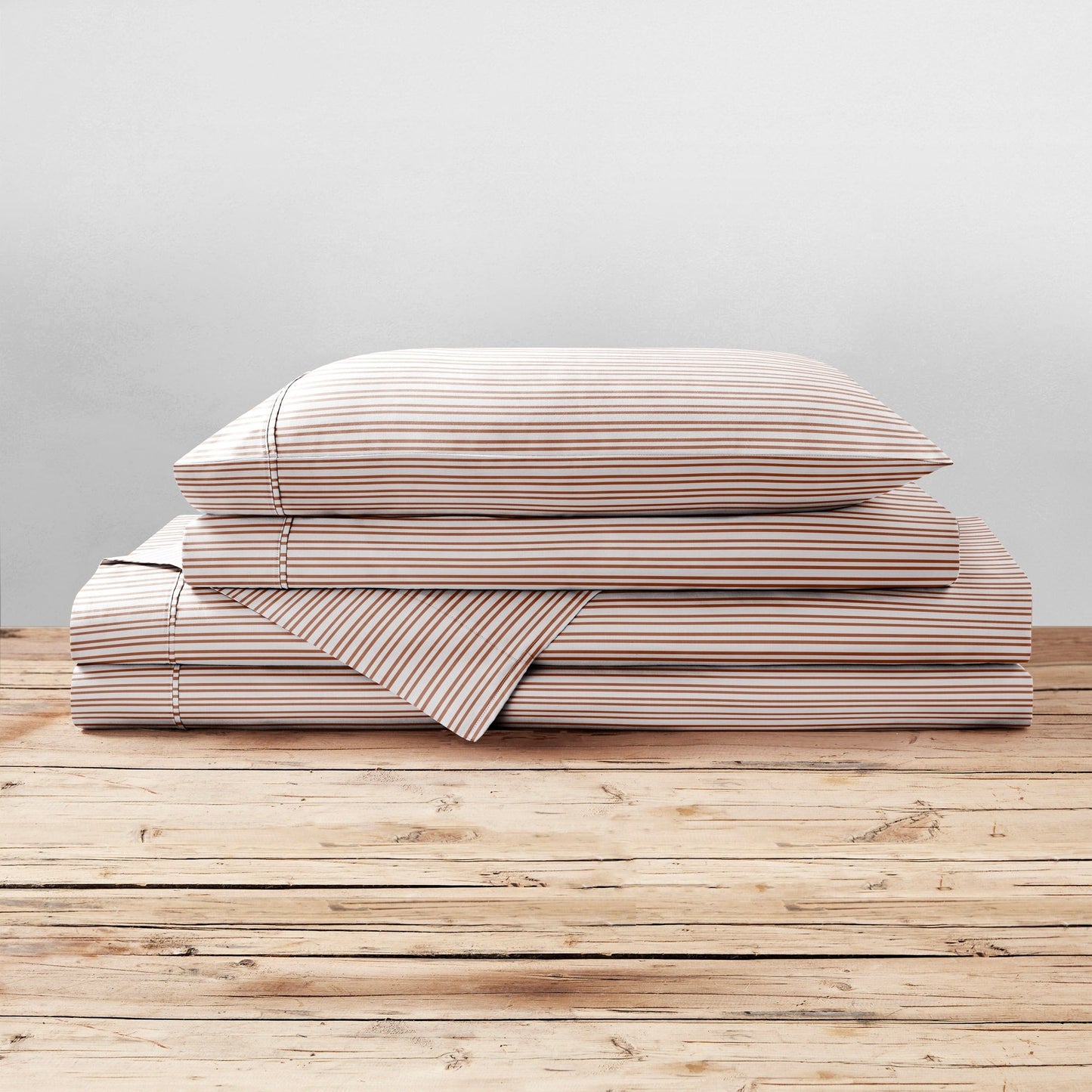 Set di lenzuola stampate in percalle di cotone Brielle Home