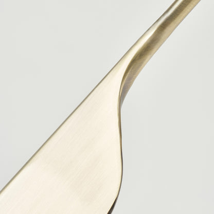 Lampada da terra a LED Brightech Leaf da 53 pollici con dimmer industriale a 3 vie e paralume Empire in metallo ottone