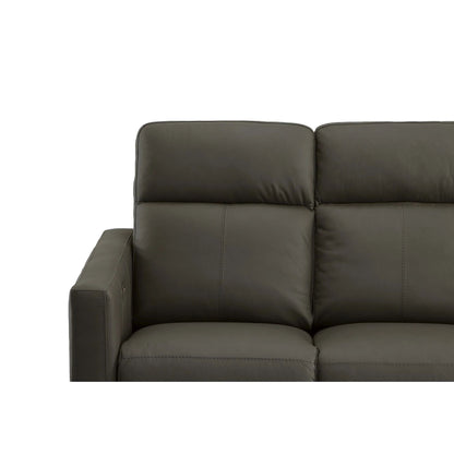 Divano reclinabile elettrico in pelle Broadway con poggiatesta elettrici di Flexsteel