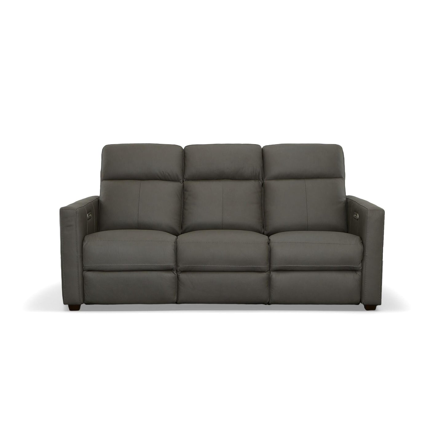 Divano reclinabile elettrico in pelle Broadway con poggiatesta elettrici di Flexsteel