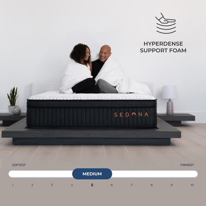 Materasso Brooklyn Bedding 14 Sedona Elite con schiuma infusa di rame