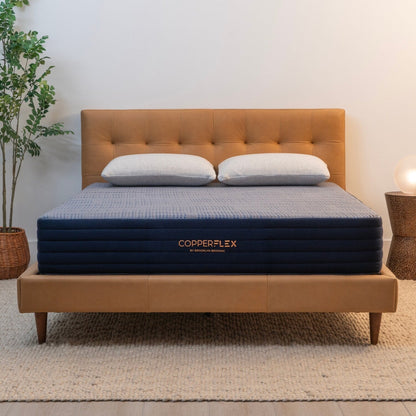 Materasso ibrido Brooklyn Bedding CopperFlex 10 con schiuma a zone