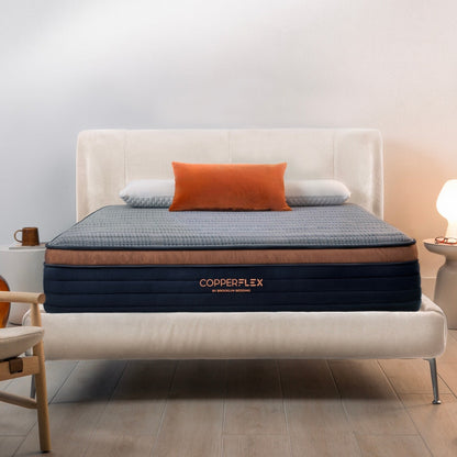 Materasso ibrido Brooklyn Bedding CopperFlex 12 con schiuma a zone