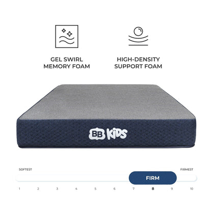 Materasso per bambini Brooklyn Bedding con protezione antimacchia