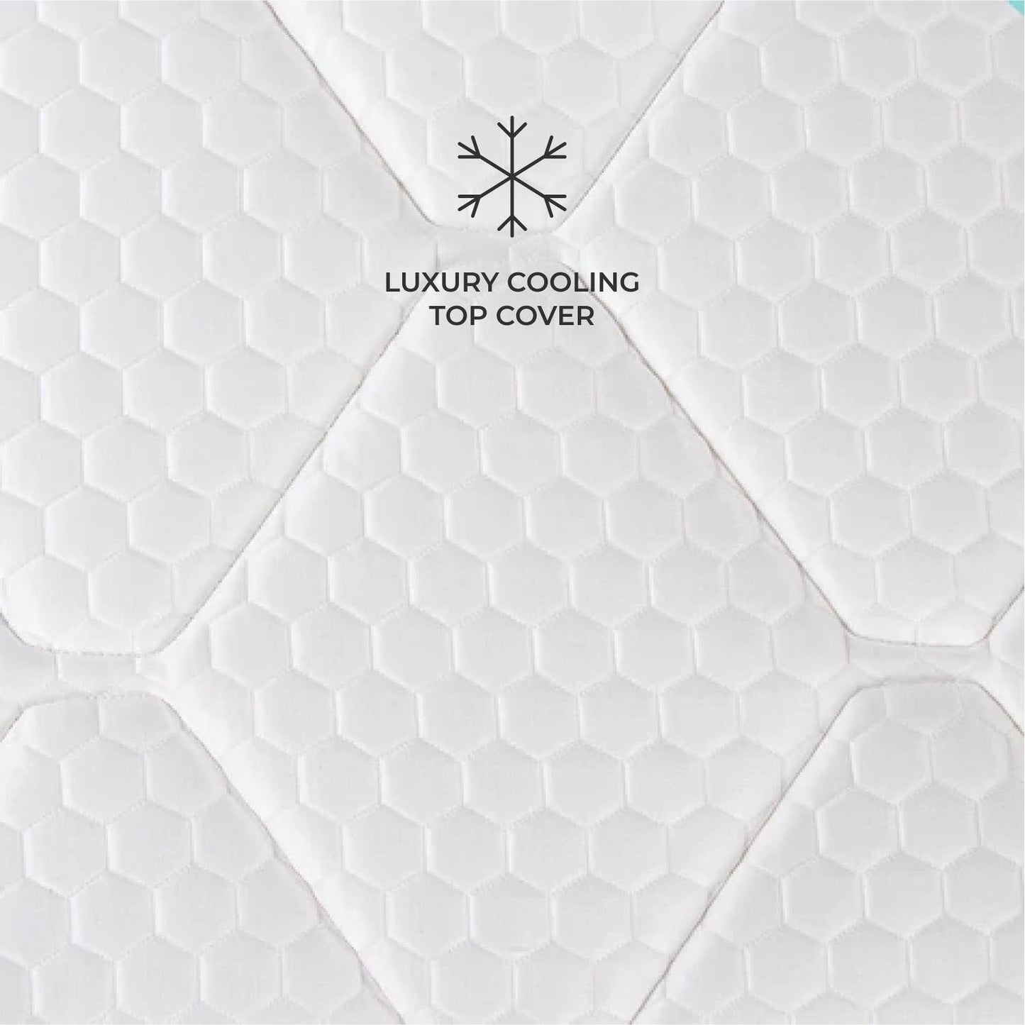 Materasso Brooklyn Bedding Plank da 11 pollici, rigido, a due lati, con parte superiore rinfrescante