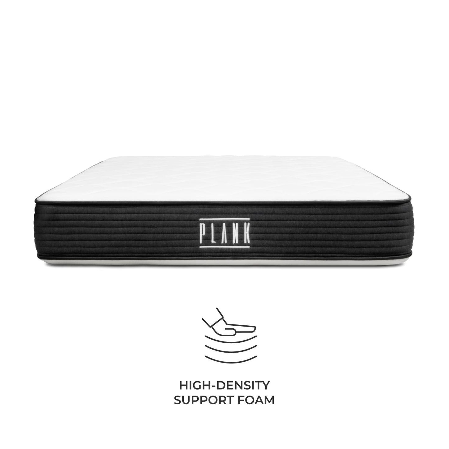 Materasso Brooklyn Bedding Plank da 11 pollici a due lati rigido