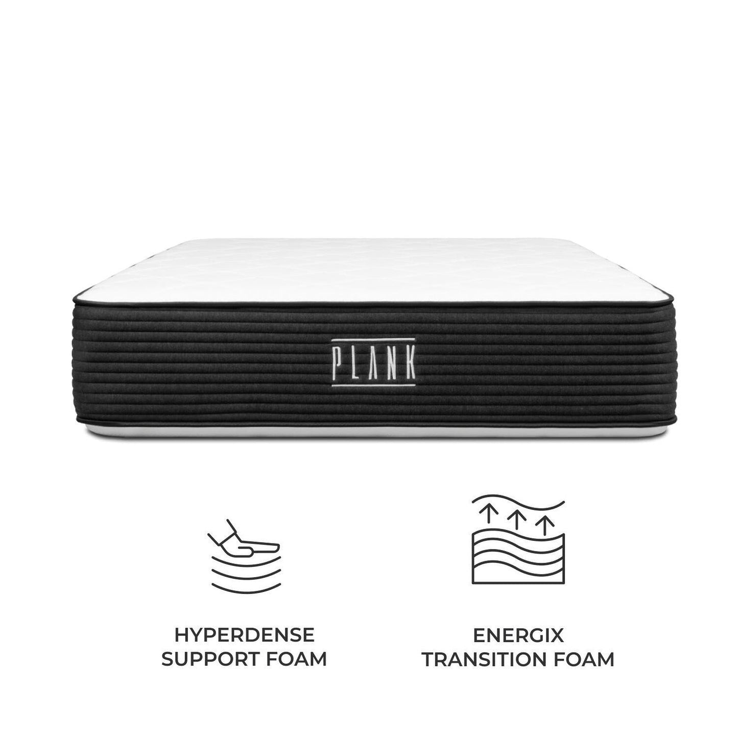 Materasso Brooklyn Bedding Plank 13 Luxe a due lati rigido/ultra rigido