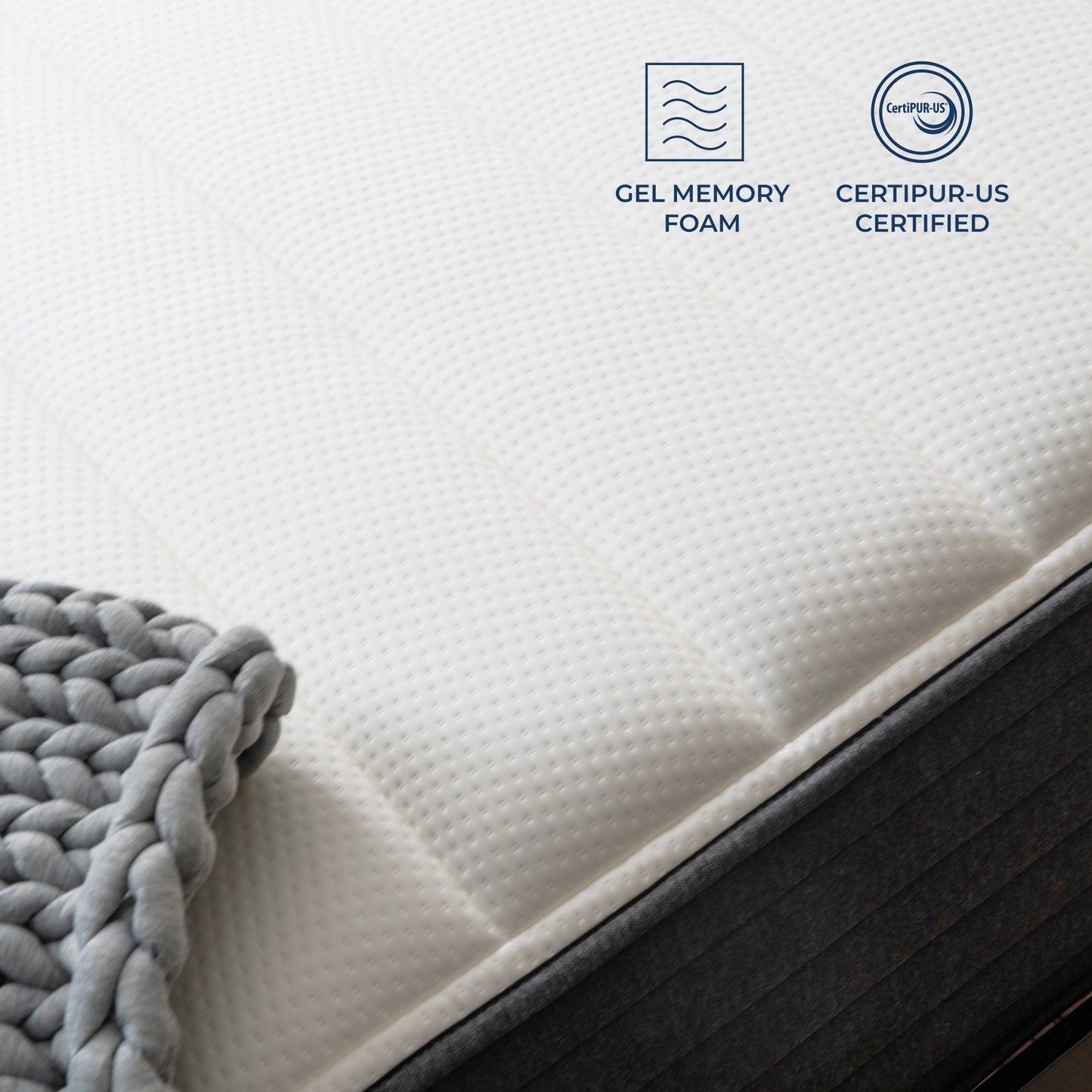 Materasso ibrido in memory foam gel Brooklyn Bedding Select 12