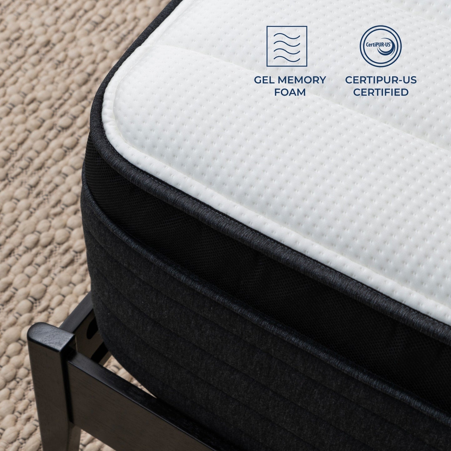 Materasso ibrido in memory foam gel Brooklyn Bedding Select 14