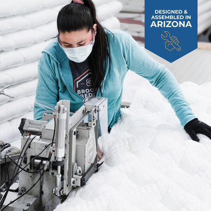 Brooklyn Bedding Titan 13 Hybrid Luxe per chi dorme in modo comodo