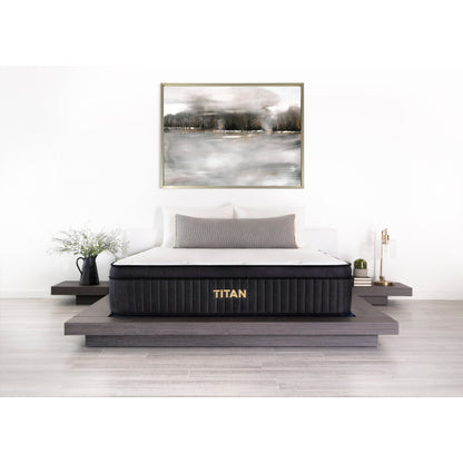 Brooklyn Bedding Titan 13 Hybrid Luxe per chi dorme in modo comodo
