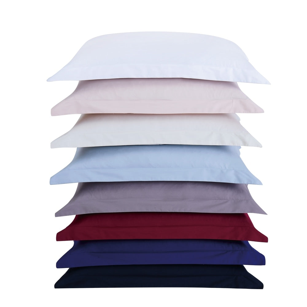 Set copripiumino in percalle di cotone a trama stretta Brooklyn Loom