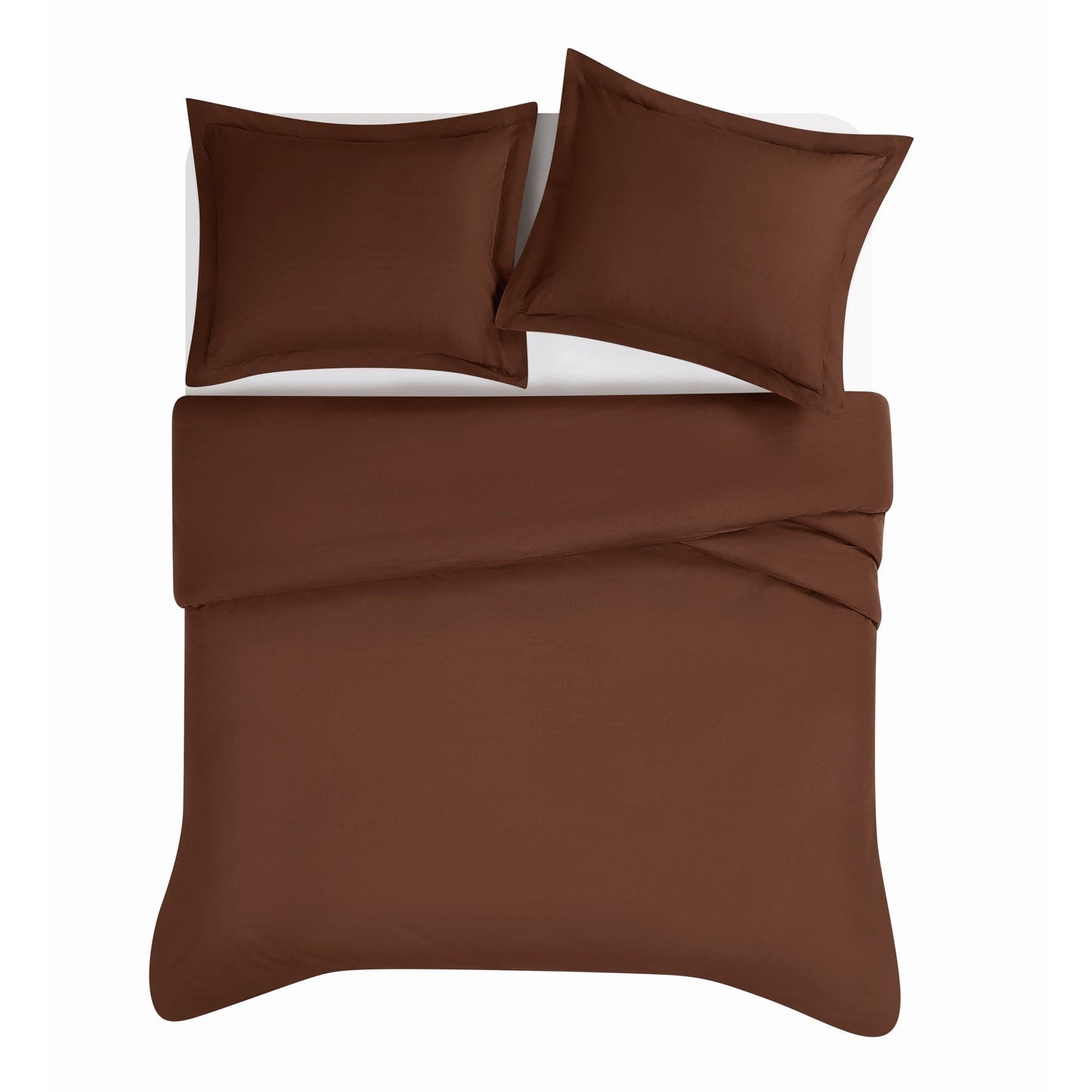 Set copripiumino in percalle di cotone a trama stretta Brooklyn Loom