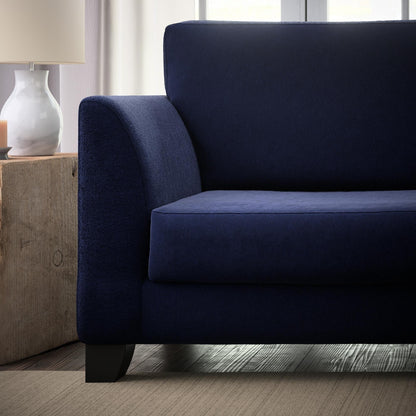 Divano imbottito con braccioli svasati Brookside Holly 85