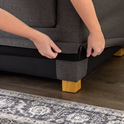 Divano imbottito Brookside Nelle a 3 posti