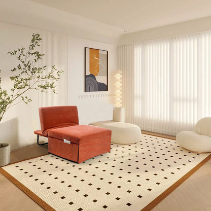 Divano letto singolo convertibile in velluto a coste marrone moderno da 36,61 pollici con schienale reclinabile per soggiorno