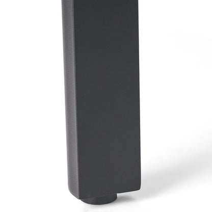 Set da pranzo per esterni Bullpond in alluminio/vimini marrone da 9 pezzi di Christopher Knight Home