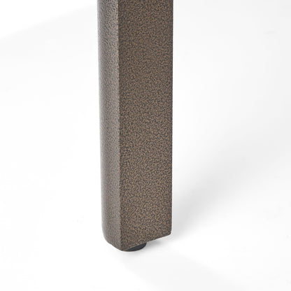 Set da pranzo per esterni Bullpond in alluminio/vimini marrone da 9 pezzi di Christopher Knight Home