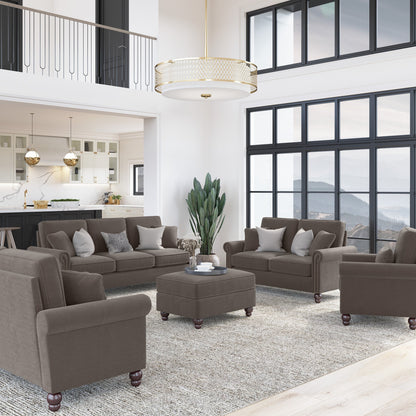 Divano grande da soggiorno a 3 posti Coventry 85W di Bush Furniture