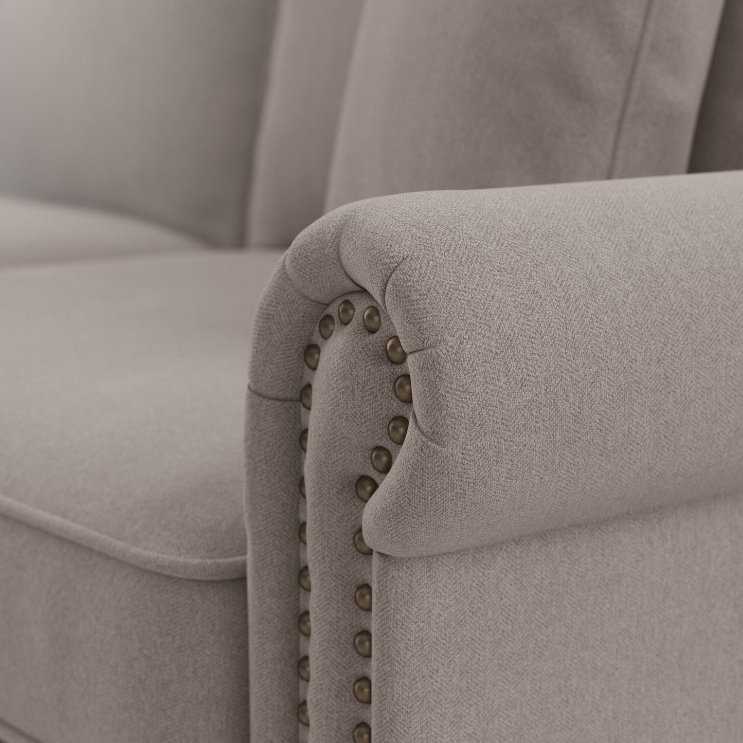 Divano grande da soggiorno a 3 posti Coventry 85W di Bush Furniture