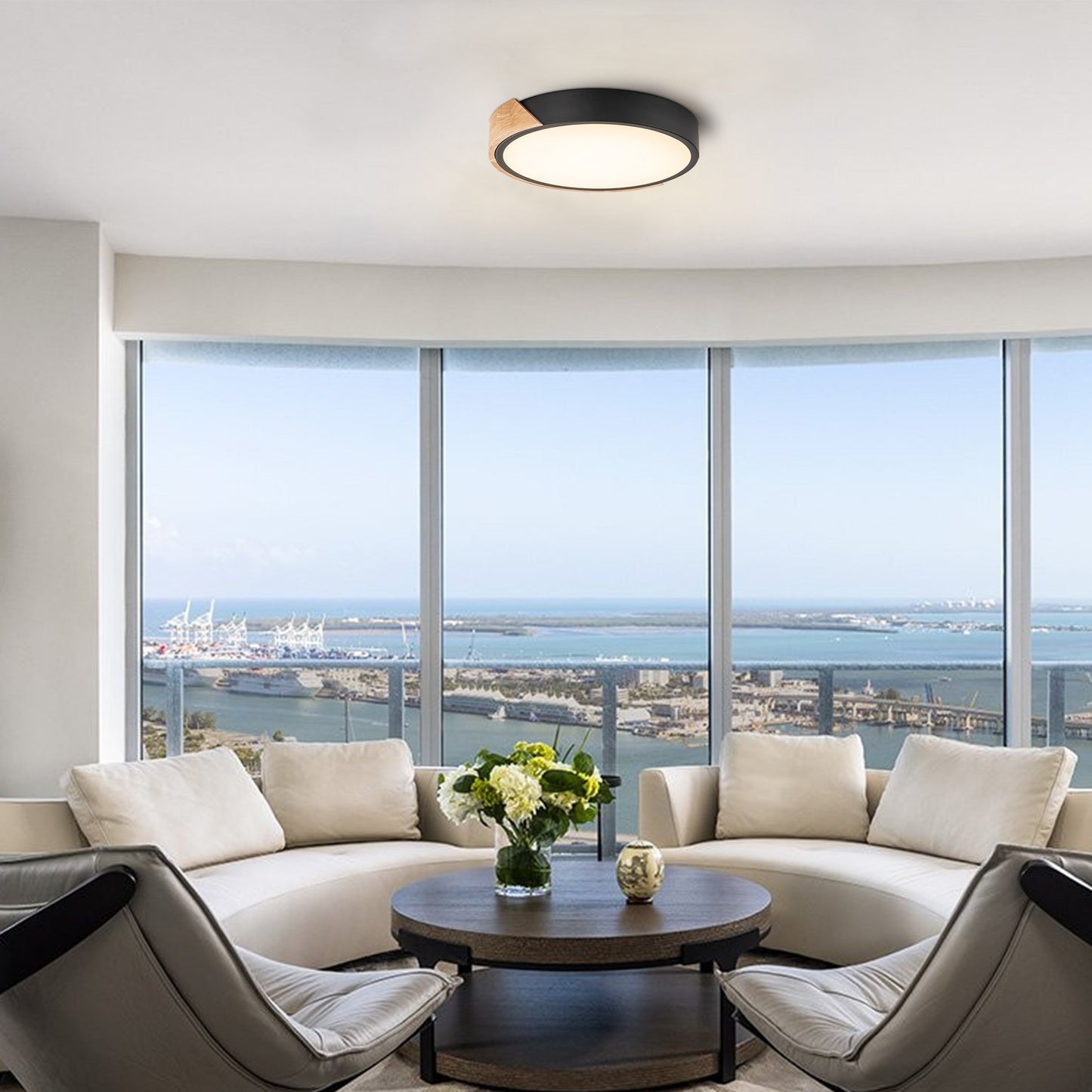 Lampada da soffitto a LED integrata Cattleya 5CCT