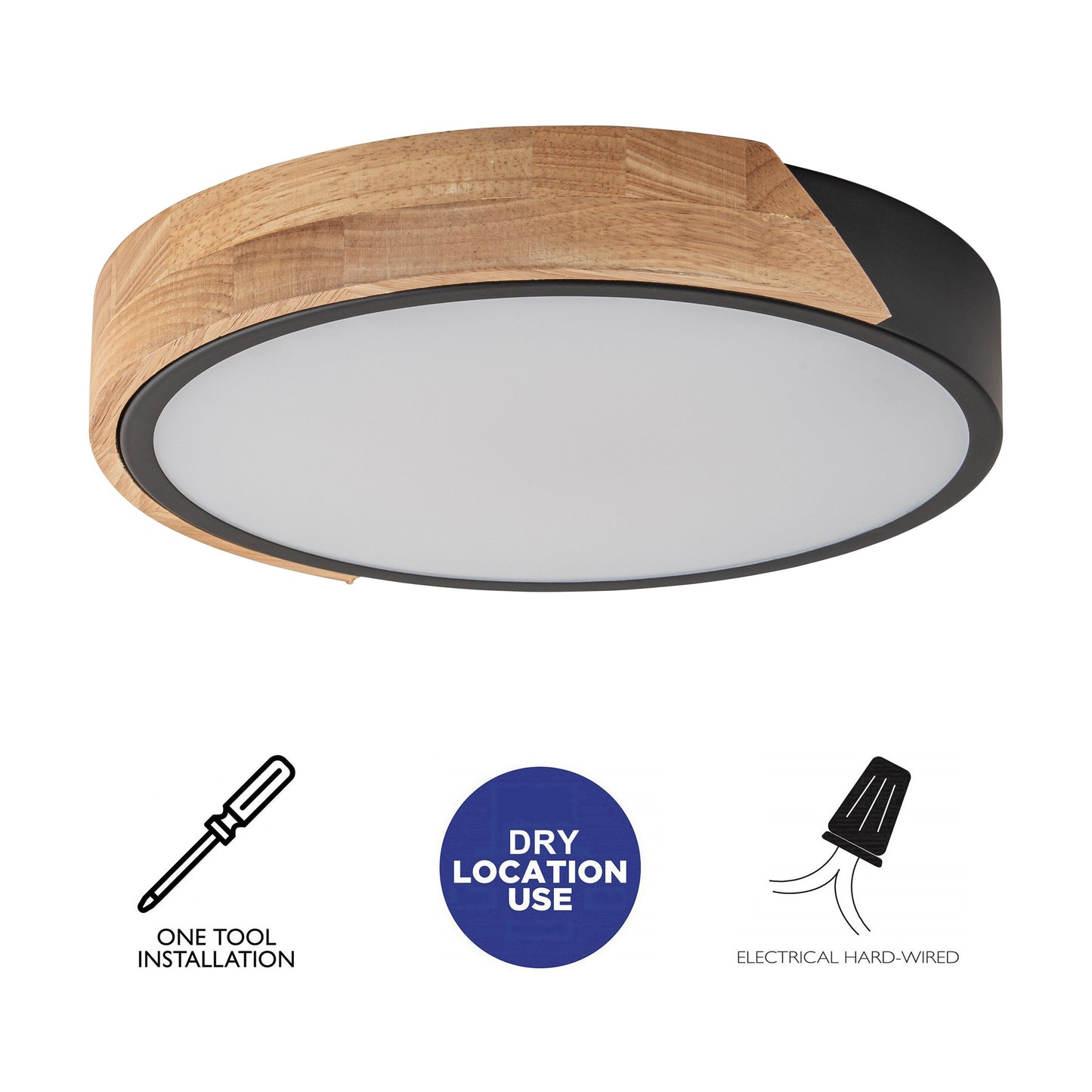 Lampada da soffitto a LED integrata Cattleya 5CCT