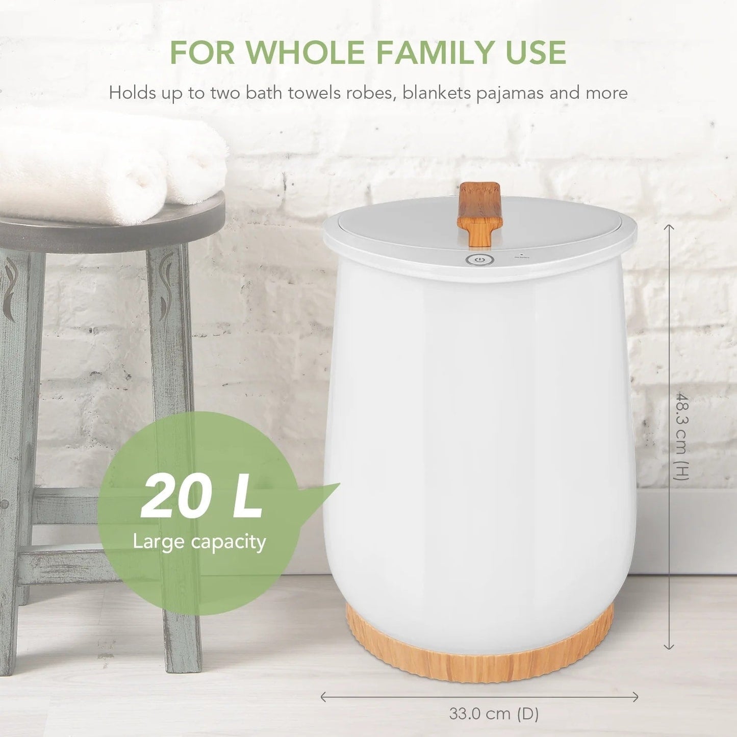 Scaldasalviette elettrico indipendente