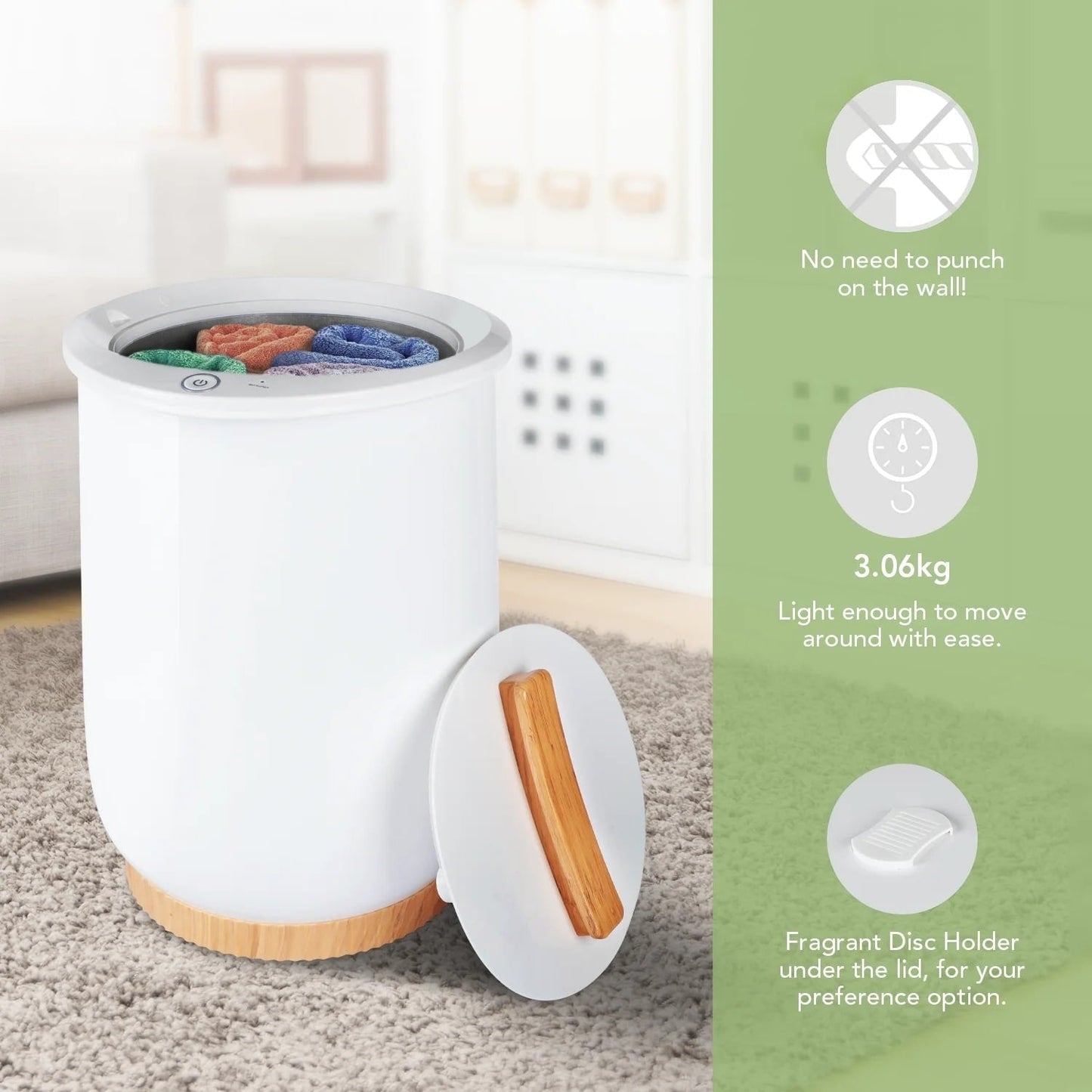 Scaldasalviette elettrico indipendente